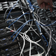 Computer servers. Stock photo.